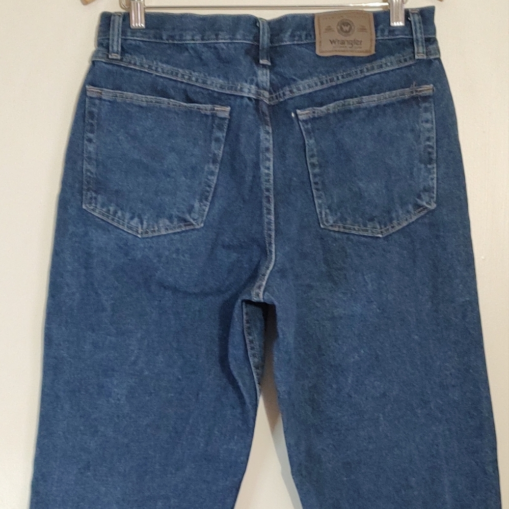 Wrangler Regular Fit Men's Blue Jeans - Picture 4 of 6